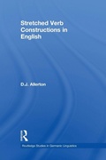 Cover: Stretched Verb Constructions in English - Routledge