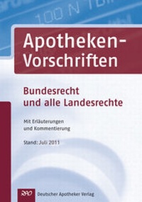 Abbildung von: Apotheken-Vorschriften - Deutscher Apotheker Verlag