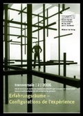 Cover: Transversale. Erkundungen in Kunst und Wissenschaft. Ein europ&auml;isches Jahrbuch - Brill Deutschland