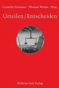 Cover: Urteilen /Entscheiden - Brill Deutschland