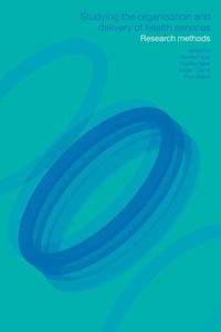 Abbildung von: Studying the Organisation and Delivery of Health Services - Routledge