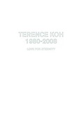 Cover: Terence Koh 1980-2008 - Hatje Cantz Verlag
