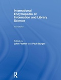 Cover: International Encyclopedia of Information and Library Science - Routledge
