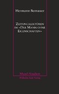 Cover: Zeitungslekt&uuml;re im "Mann ohne Eigenschaften" - Brill Deutschland