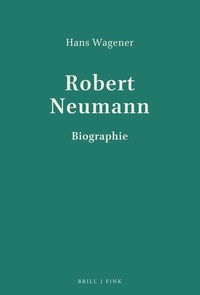 Enlarge image Cover: Robert Neumann - Brill Deutschland