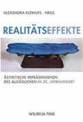 Cover: Realit&auml;tseffekte - Brill Deutschland