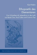 Cover: Ethopoetik des Elementaren - Brill Deutschland
