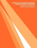 Cover: Aspects of Teaching Secondary Modern Foreign Languages - Routledge