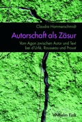 Cover: Autorschaft als Z&auml;sur - Brill Deutschland