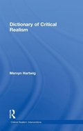 Cover: Dictionary of Critical Realism - Routledge