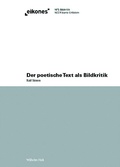 Cover: Der poetische Text als Bildkritik - Brill Deutschland