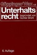 Cover: Unterhaltsrecht - Gieseking