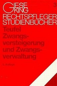 Abbildung von: Zwangsversteigerung und Zwangsverwaltung - Gieseking
