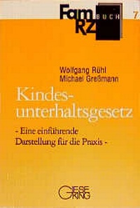 Abbildung von: Kinderunterhaltsgesetz - Gieseking