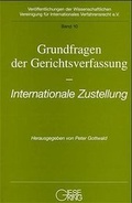 Cover: Grundfragen der Gerichtsverfassung - Gieseking