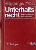 Cover: Unterhaltsrecht - Gieseking