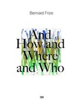 Cover: Bernard Frize - Hatje Cantz Verlag