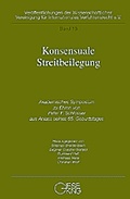 Abbildung von: Konsensuale Streitbeilegung - Gieseking