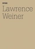 Cover: Lawrence Weiner - Hatje Cantz Verlag