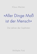 Cover: Aller Dinge Ma&szlig; ist der Mensch - Brill Deutschland