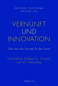 Enlarge image Cover: Vernunft und Innovation - Brill Deutschland