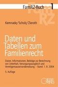 Cover: Daten und Tabellen zum Familienrecht - Gieseking
