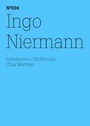 Cover: Ingo Niermann - Hatje Cantz Verlag