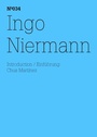 Cover: Ingo Niermann - Hatje Cantz Verlag