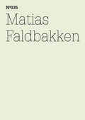 Cover: Matias Faldbakken - Hatje Cantz Verlag