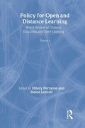 Cover: Policy for Open and Distance Learning - Routledge