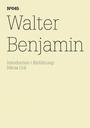 Cover: Walter Benjamin - Hatje Cantz Verlag