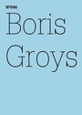 Cover: Boris Groys - Hatje Cantz Verlag