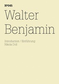 Cover: Walter Benjamin - Hatje Cantz Verlag