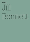 Cover: Jill Bennett - Hatje Cantz Verlag