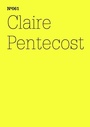 Cover: Claire Pentecost - Hatje Cantz Verlag