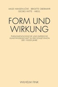 Cover: Form und Wirkung - Brill Deutschland