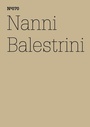 Cover: Nanni Balestrini - Hatje Cantz Verlag