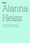Cover: Alanna Heiss - Hatje Cantz Verlag