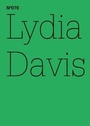 Cover: Lydia Davis - Hatje Cantz Verlag