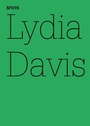 Cover: Lydia Davis - Hatje Cantz Verlag