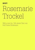 Cover: Rosemarie Trockel - Hatje Cantz Verlag