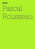 Cover: Pascal Rousseau - Hatje Cantz Verlag