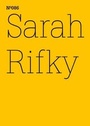 Cover: Sarah Rifky - Hatje Cantz Verlag