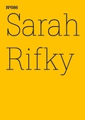 Cover: Sarah Rifky - Hatje Cantz Verlag