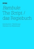 Cover: Bambule: Das Regiebuch - Hatje Cantz Verlag