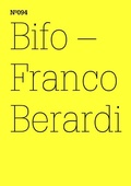 Cover: Bifo - Franco Berardi - Hatje Cantz Verlag