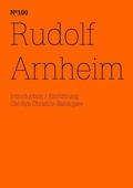 Cover: Rudolf Arnheim - Hatje Cantz Verlag