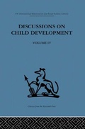Cover: Discussions on Child Development - Routledge