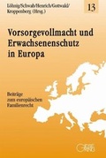 Cover: Vorsorgevollmacht und Erwachsenenschutz in Europa - Gieseking