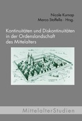 Cover: Kontinuit&auml;t und Diskontinuit&auml;t in der Ordenslandschaft des Mittelalters - Brill Deutschland